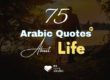 Arabic quotes about life