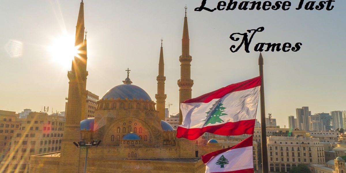 Top105 Lebanese last Names Top105 Lebanese last Names