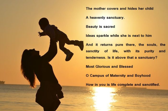Arabic poems about mother