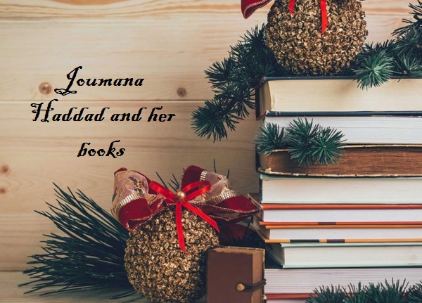 Joumana Haddad and her books Joumana Haddad and her books